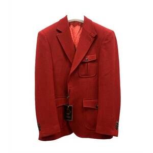 NEW CIGAR men's wool sport coat in red